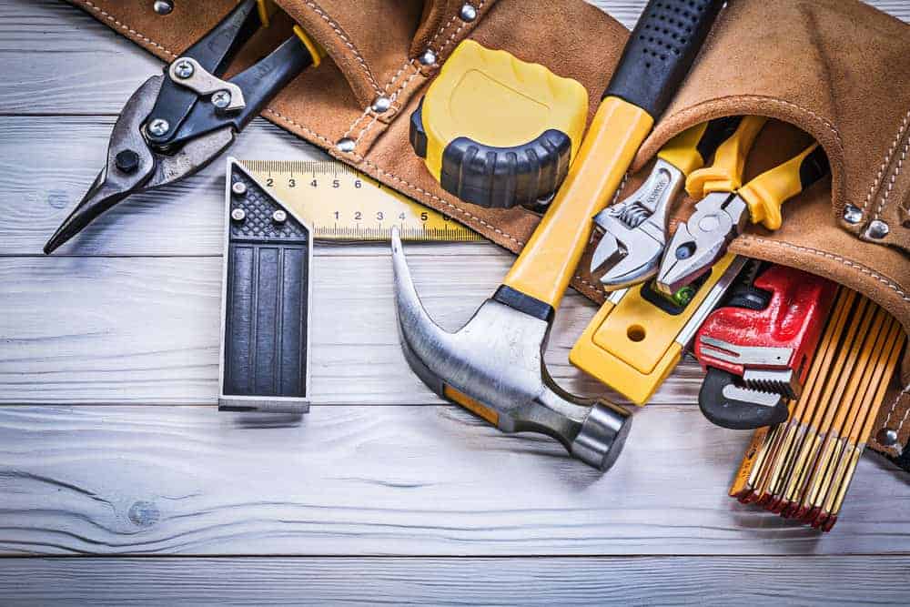 The perfect array of tools for DIY construction